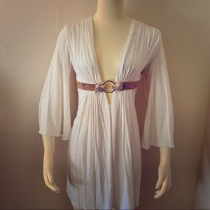 Sky Brand Bling Bell Sleeve Tunic Top / Dress M